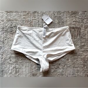 Forever 21 White Swimsuit Bottoms
